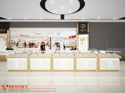 Mẫu tủ vàng gỗ Melamine sang trọng