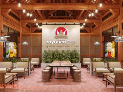 Thiết kế quán trà sữa Royal Tea Bắc Ninh