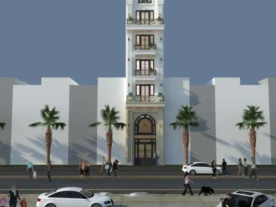 Thiết kế thi công nhà phố kết hợp kinh doanh 80m2