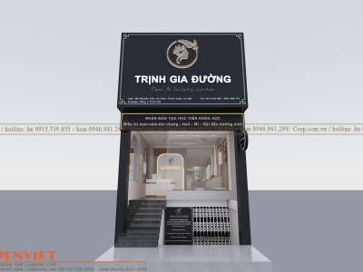 Thiết kế spa đông y Trịnh Gia Đường